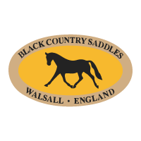 Black country saddle